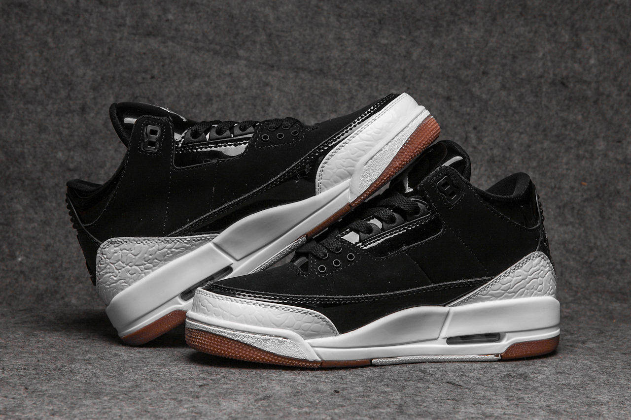 2019 Air Jordan 3 Retro Black White